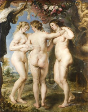 Las Tres Gracias Barroco Peter Paul Rubens Pinturas al óleo